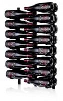 SpaceSaver 30 bottles, Great for use in wine and liquor store displays.