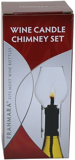 8375 Wine Candle Chimney Set, box