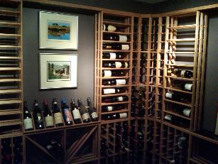 Burlington, ON wine cellar