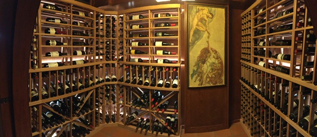 Collector's Edition Wine Racking - client installed