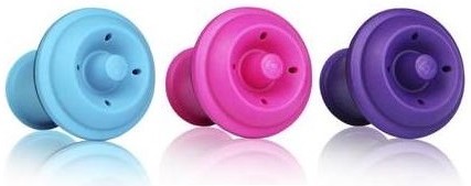 VacuVin Stoppers, 3 colours