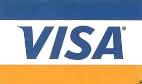 We accept VISA